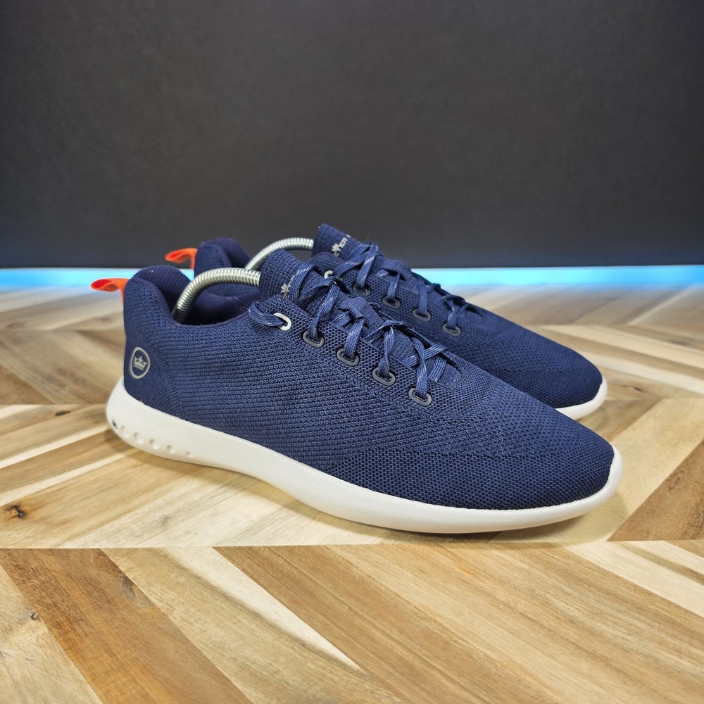 Peter Millar Hyperlight Glide Navy Men's 11.5 Knit Casual Sneakers MA21EF06